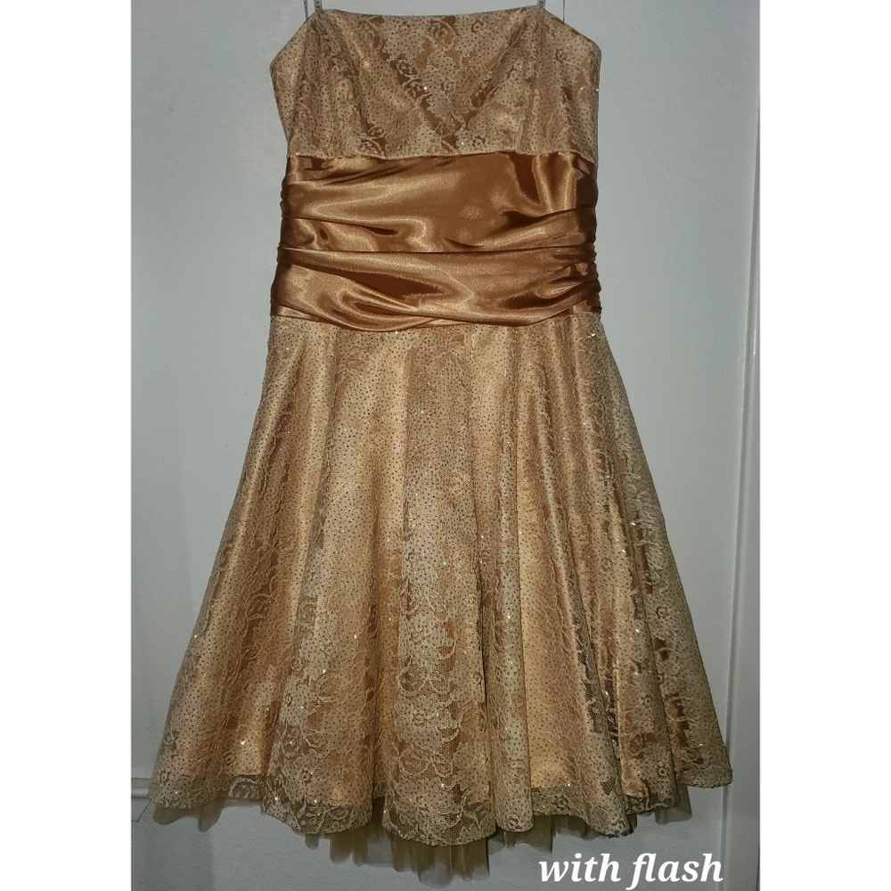 Ball Gown Tube Dress